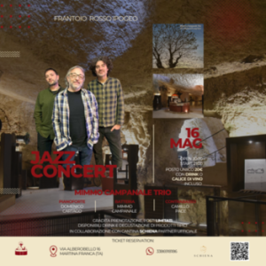 Jazz Concert nel Frantoio Rosso Ipogeo