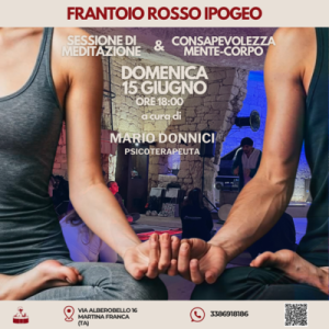 Sessione di Meditazione & Consapevolezza Mente-Corpo