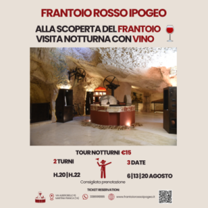 VISITA ESPERIENZIALE NOTTURNA